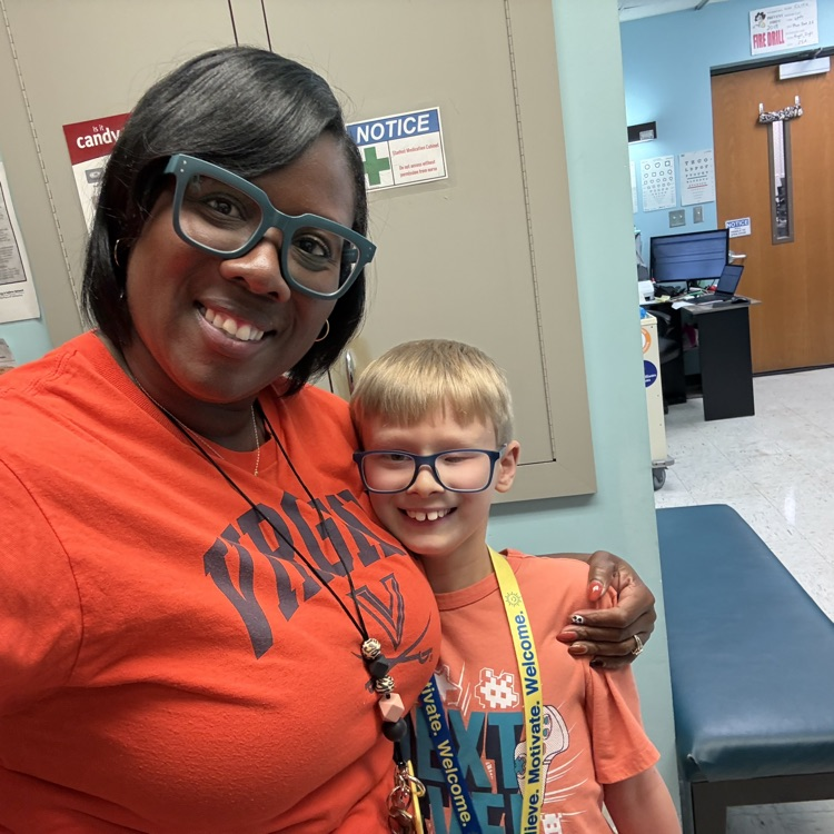 staff and students wearing orange for unity day
