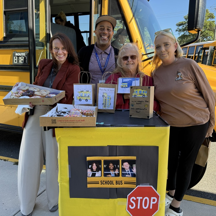 School, counselor, administrator, and bus driver, celebrating bus driver, appreciation day