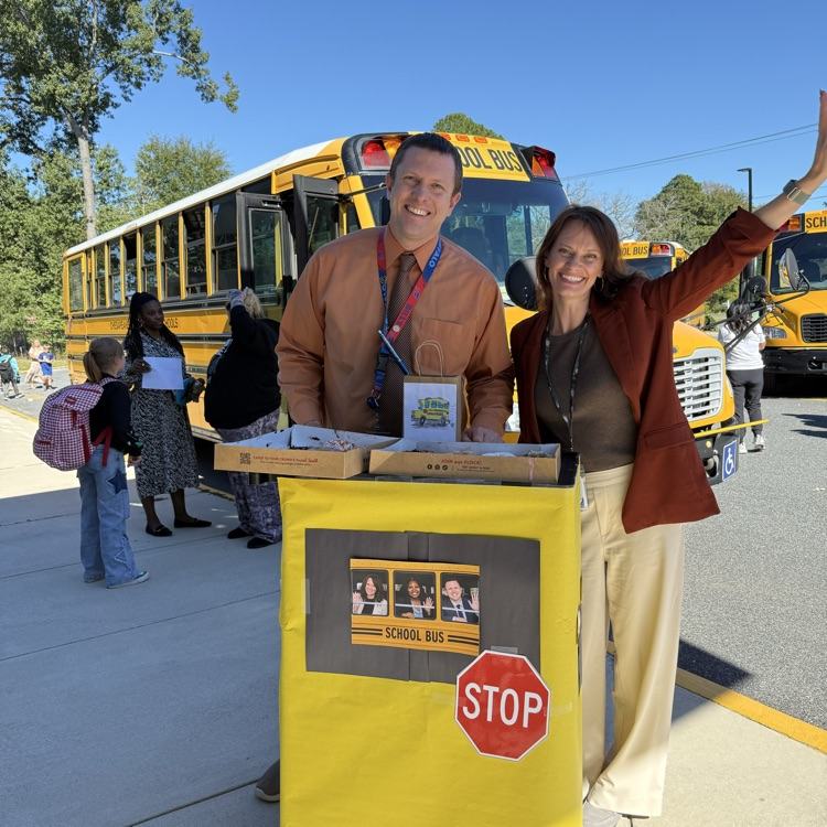 Administration celebrating bus driver appreciation day