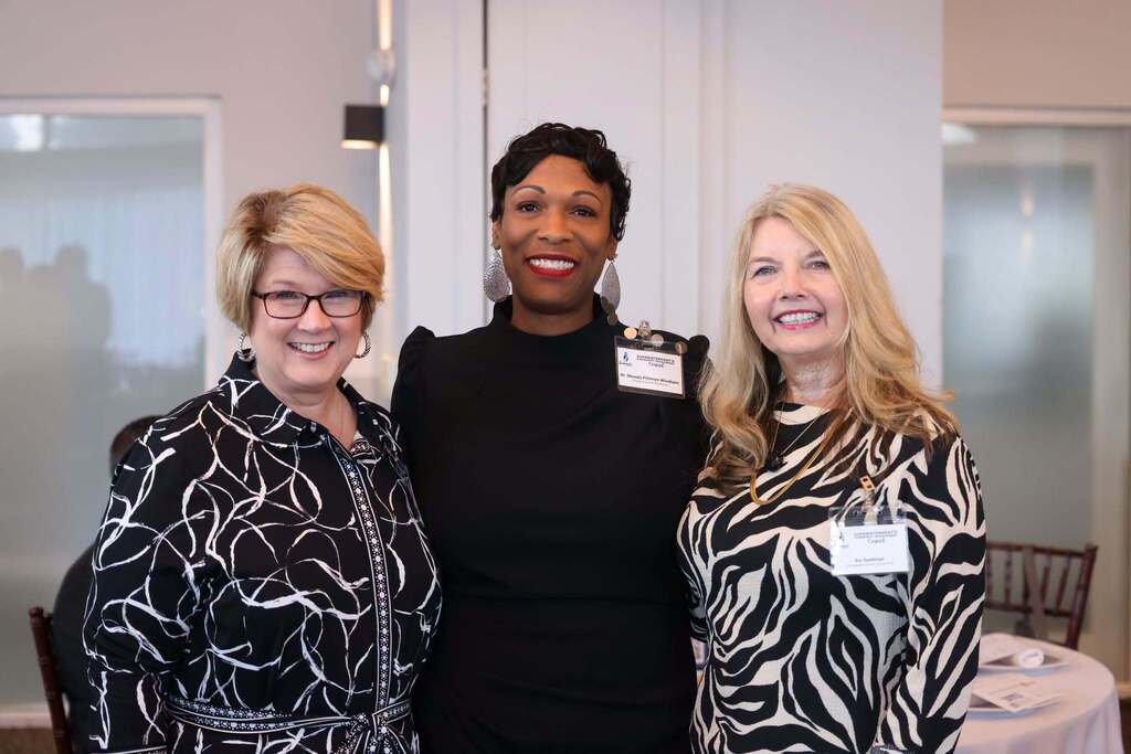 Career and Technical education leaders together at Superintendent's Community Engagement Council.