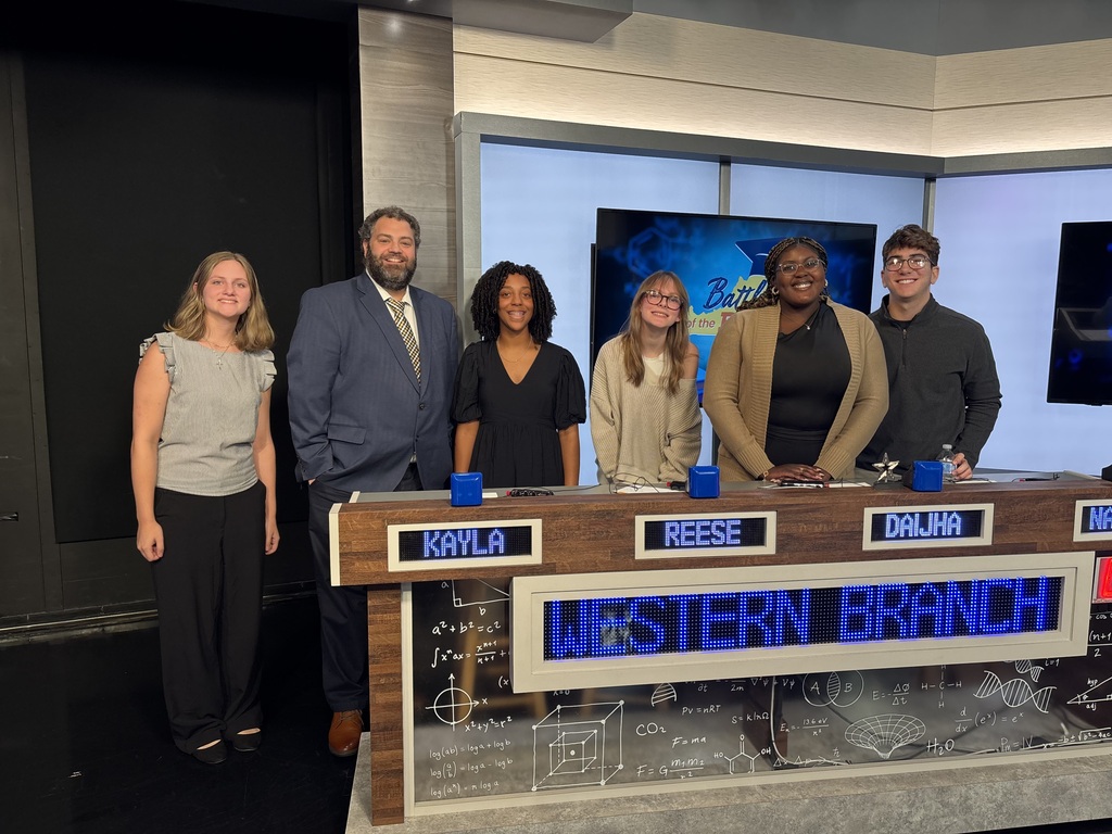 Scholastic Bowl Team Smiles at Battle of the Brains Competition