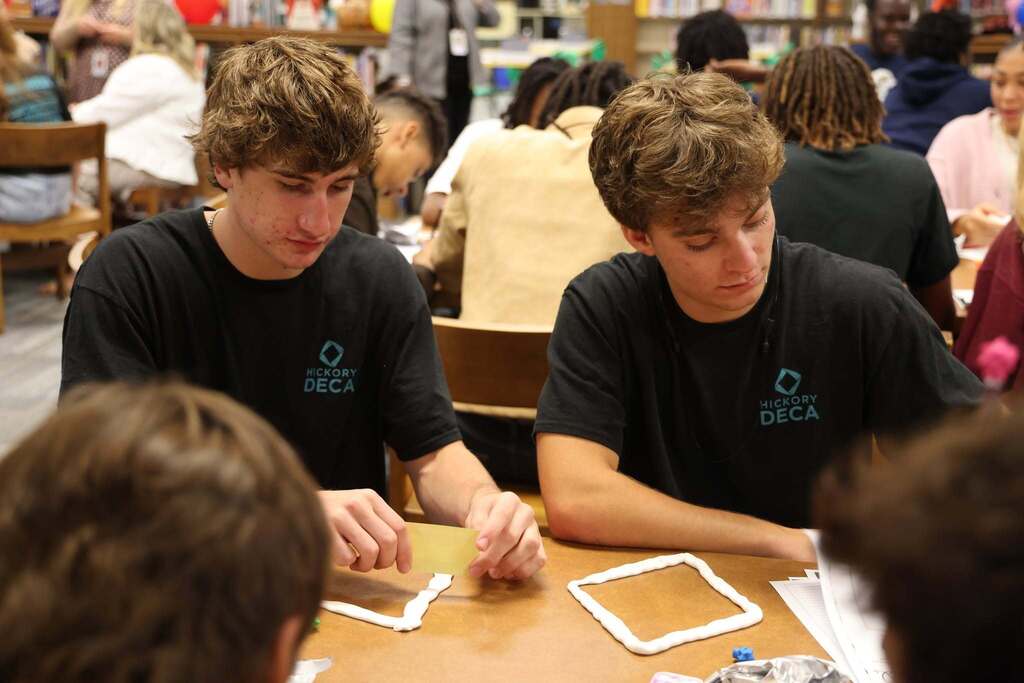 DECA Students participate in activity