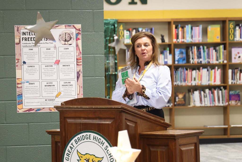 GBHS principal delivers welcome speech