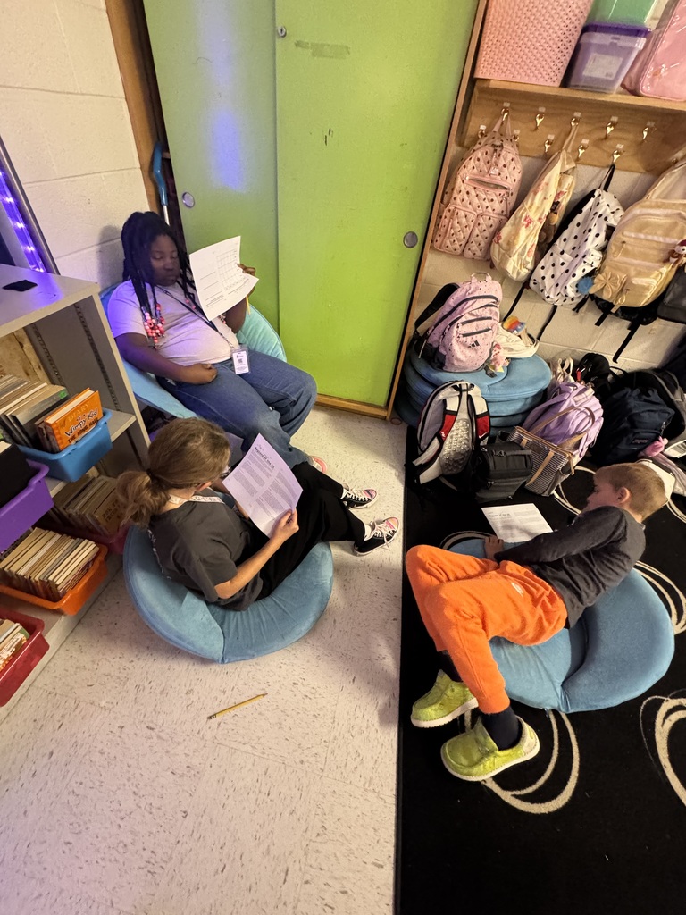 Kids working on geography