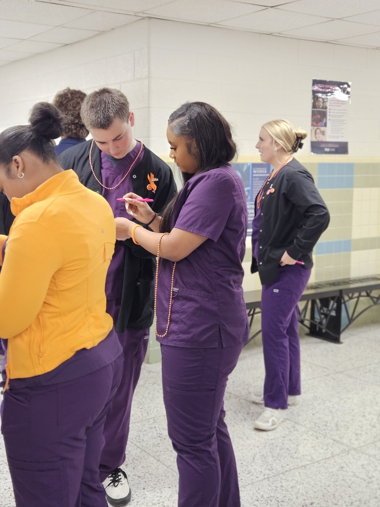 Students playing bingo for unity day