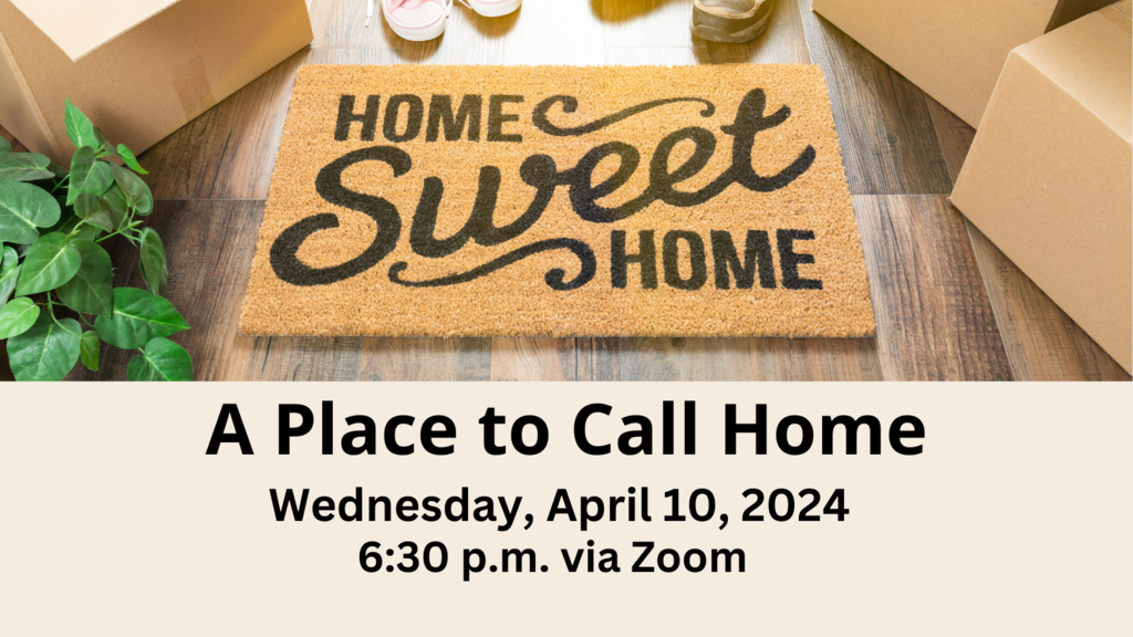A Place to Call Home - Family Webinar
