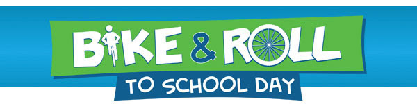 bike and roll to school day flyer