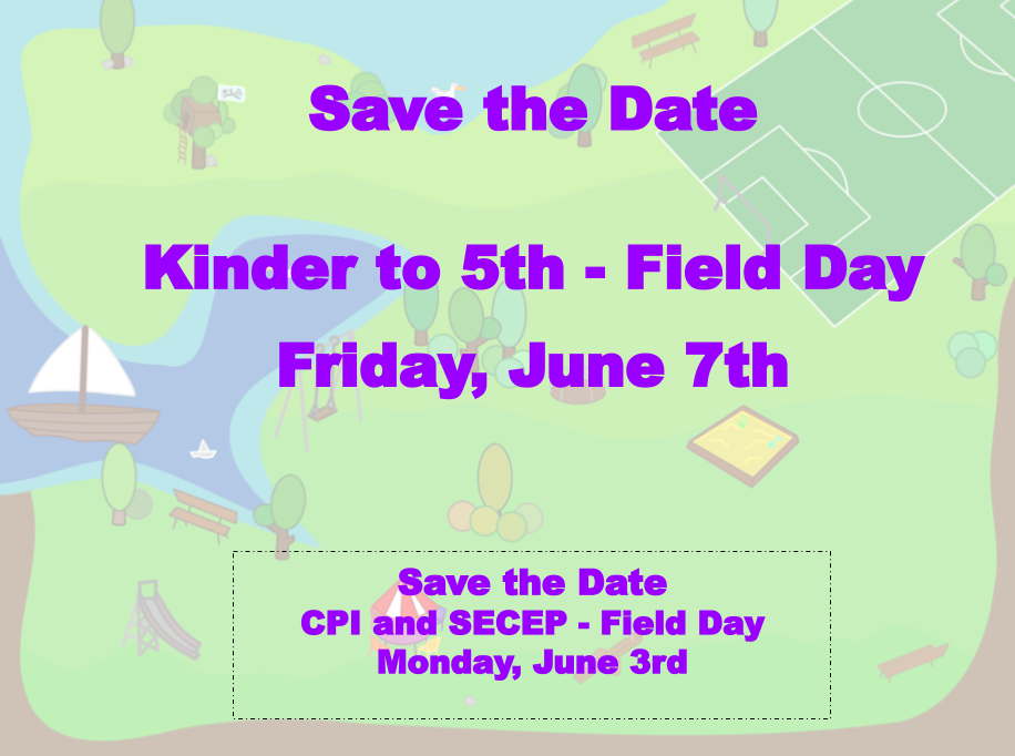 field day is June 7th