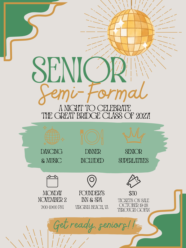 Senior Semi Formal Flyer