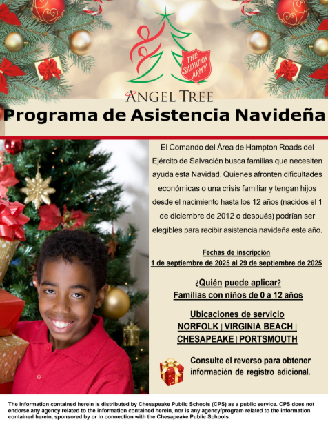 Spanish angel tree christmas assistance program