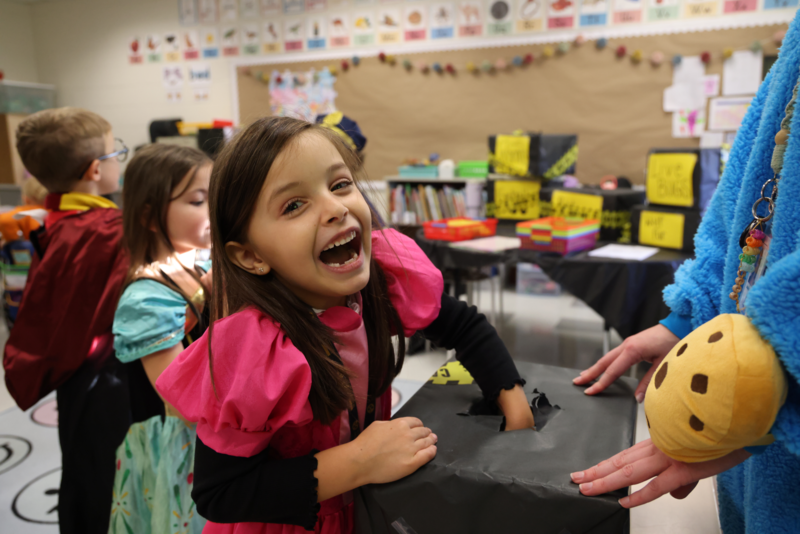 Fear factor challenge in 1st grade