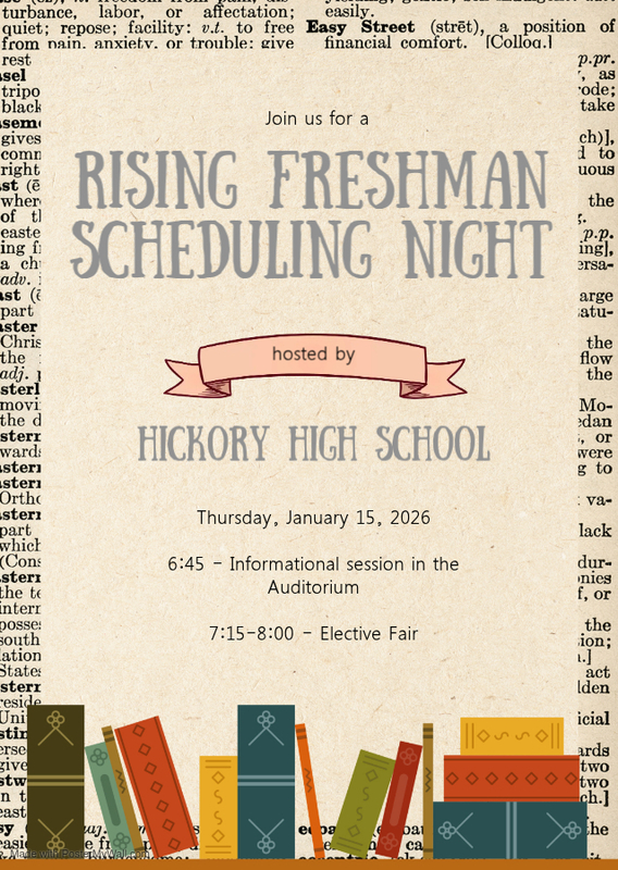 HHS Scheduling Night Flyer