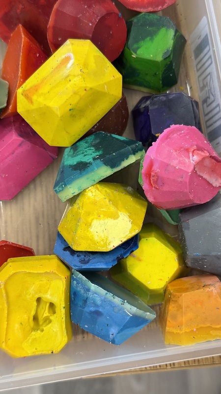 recycled crayons