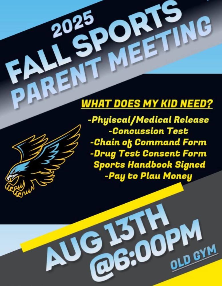 fall sports parent meeting