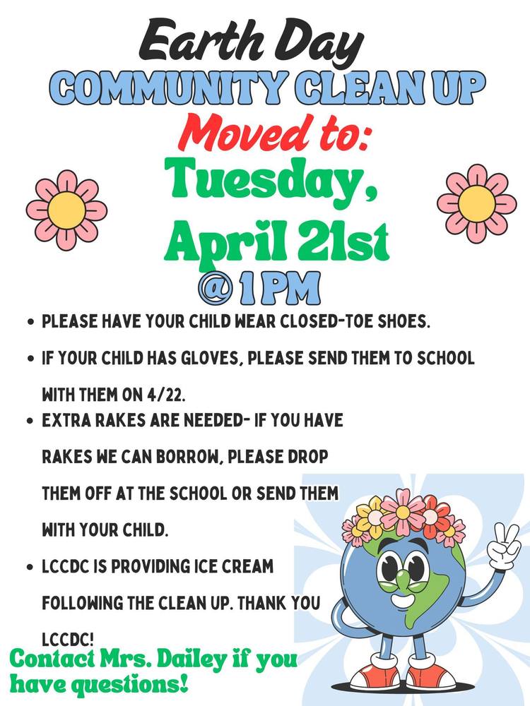 Earth Day Cleanup 1:00PM