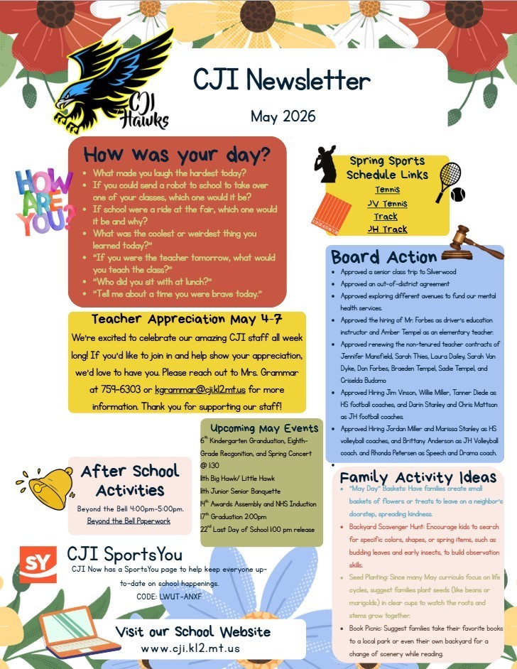 may newsletter