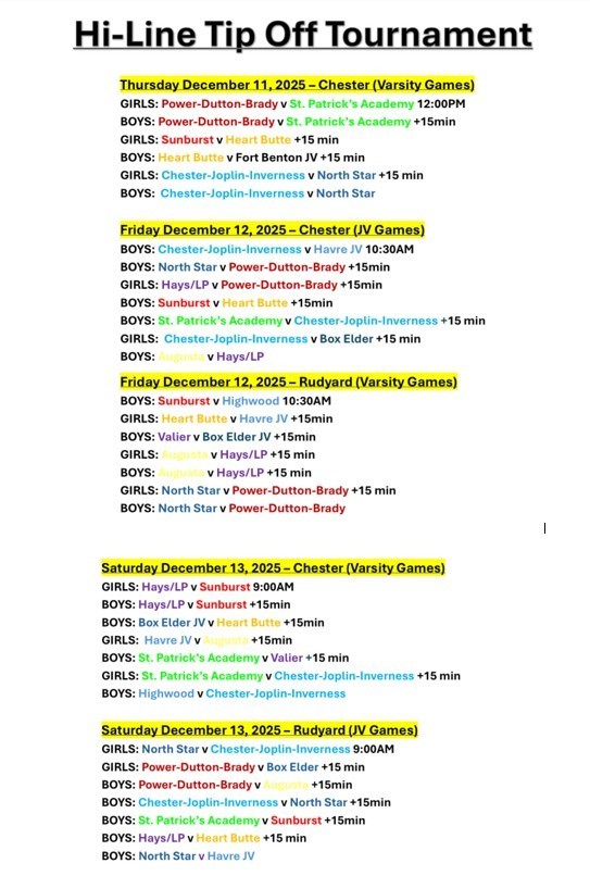 tip off tournament 2025