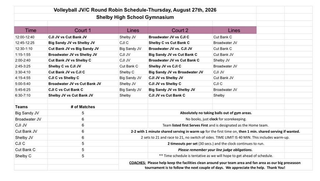 volleyball JV/C