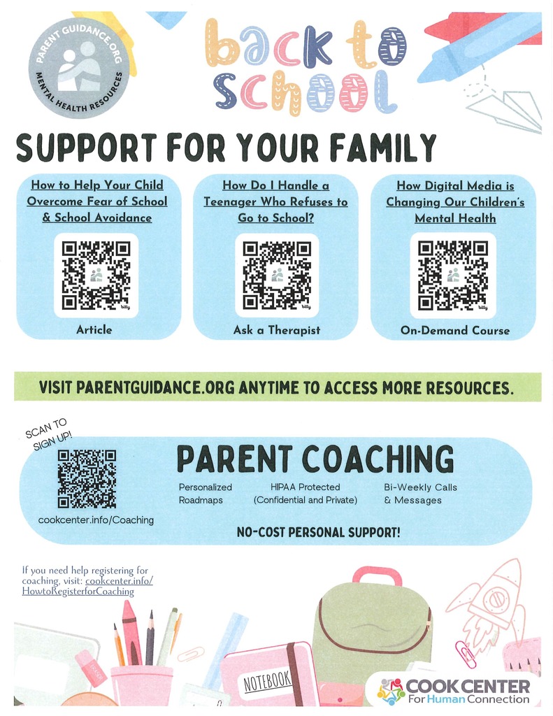 Back To School Support for Your Family