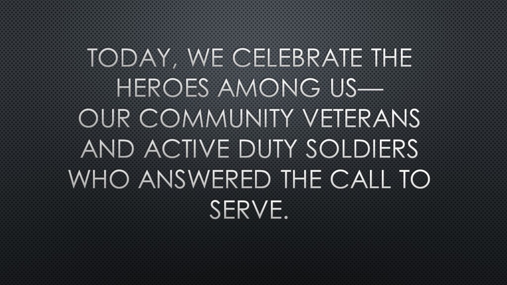 Veterans Day Slideshow