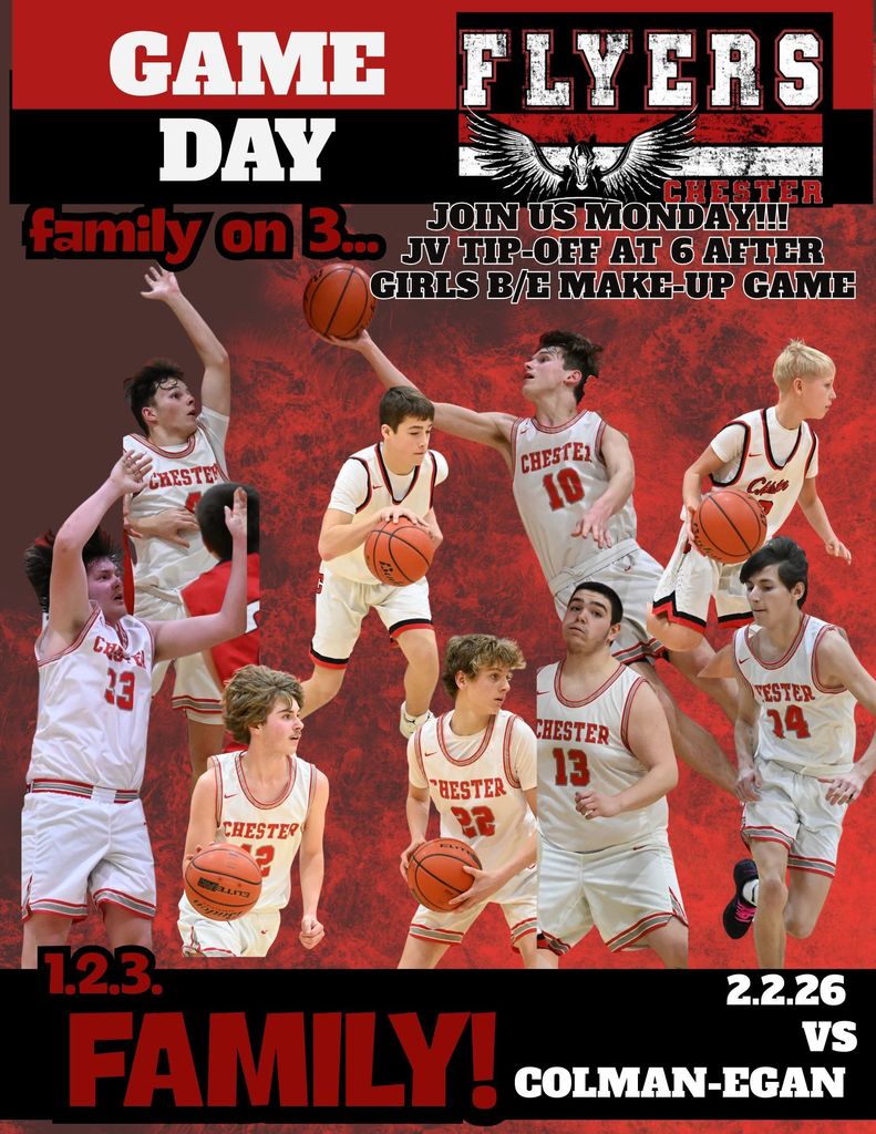 Boys' basketball Monday, Feb. 2nd