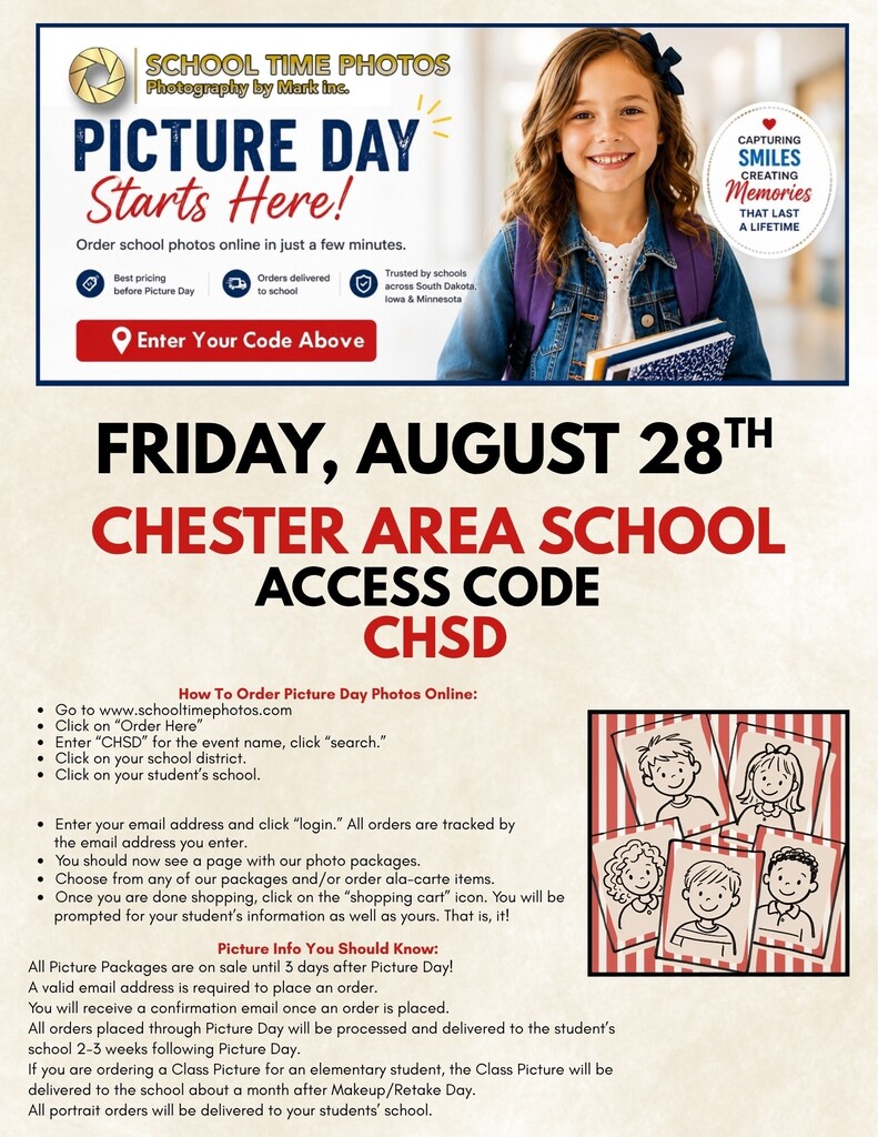 school pictures Aug. 28th
