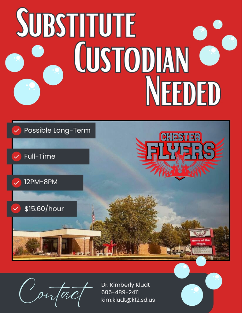 Substitute Custodian Needed