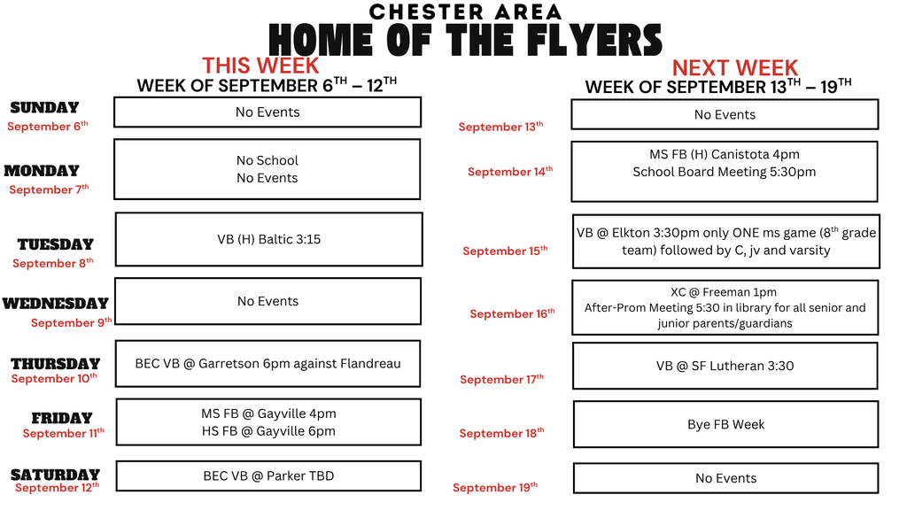 Sept. 6th-19th