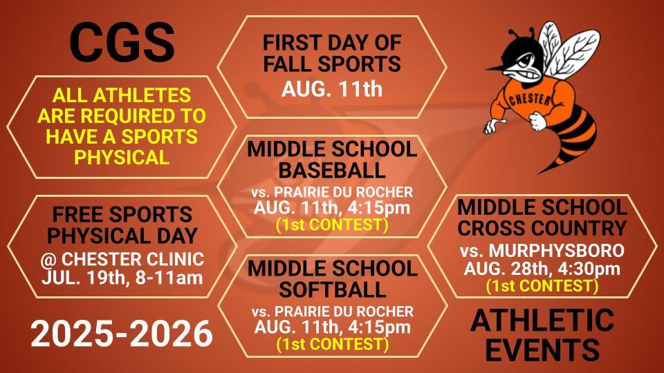 CGS Athletics Events