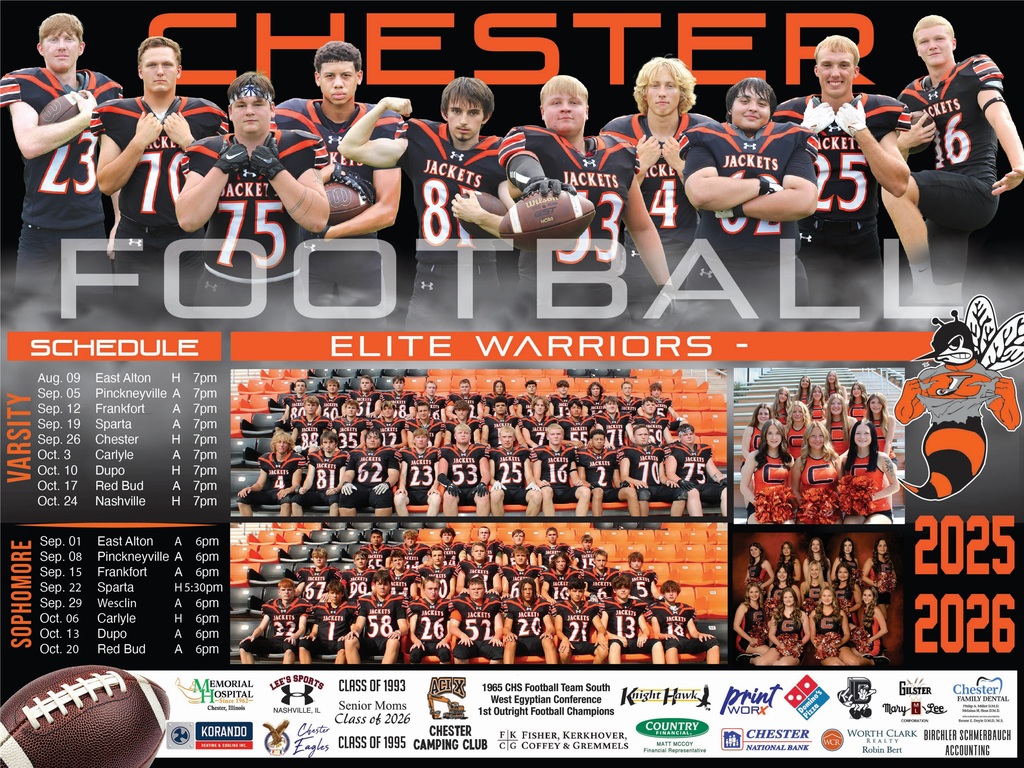 CHS Football Poster