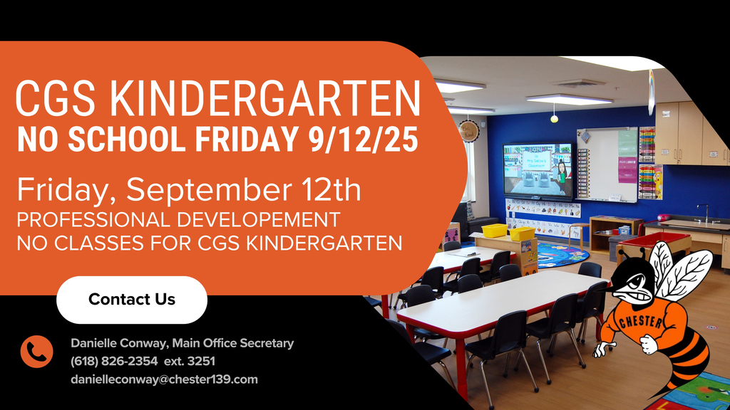 CGS Kindergarten (No School 9/12/25)