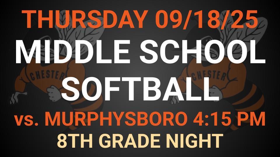 CGS SOFTBALL 8th Grade Night