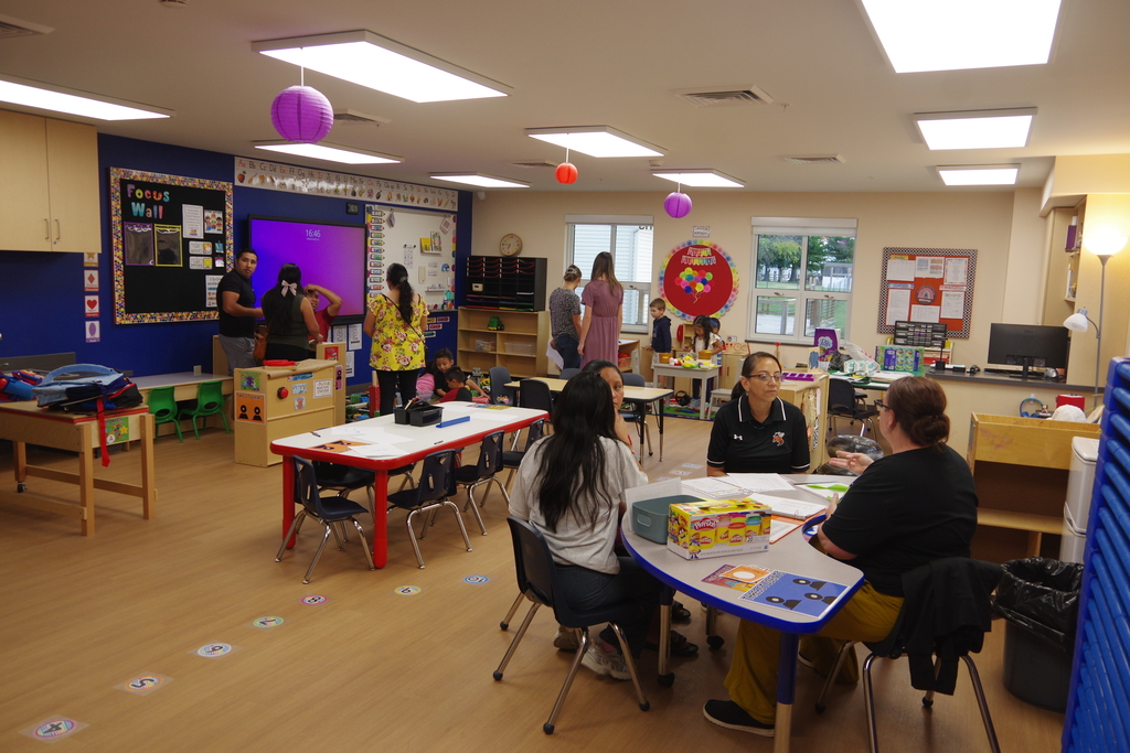 PHOTO 9 Early Childhood Open House classroom