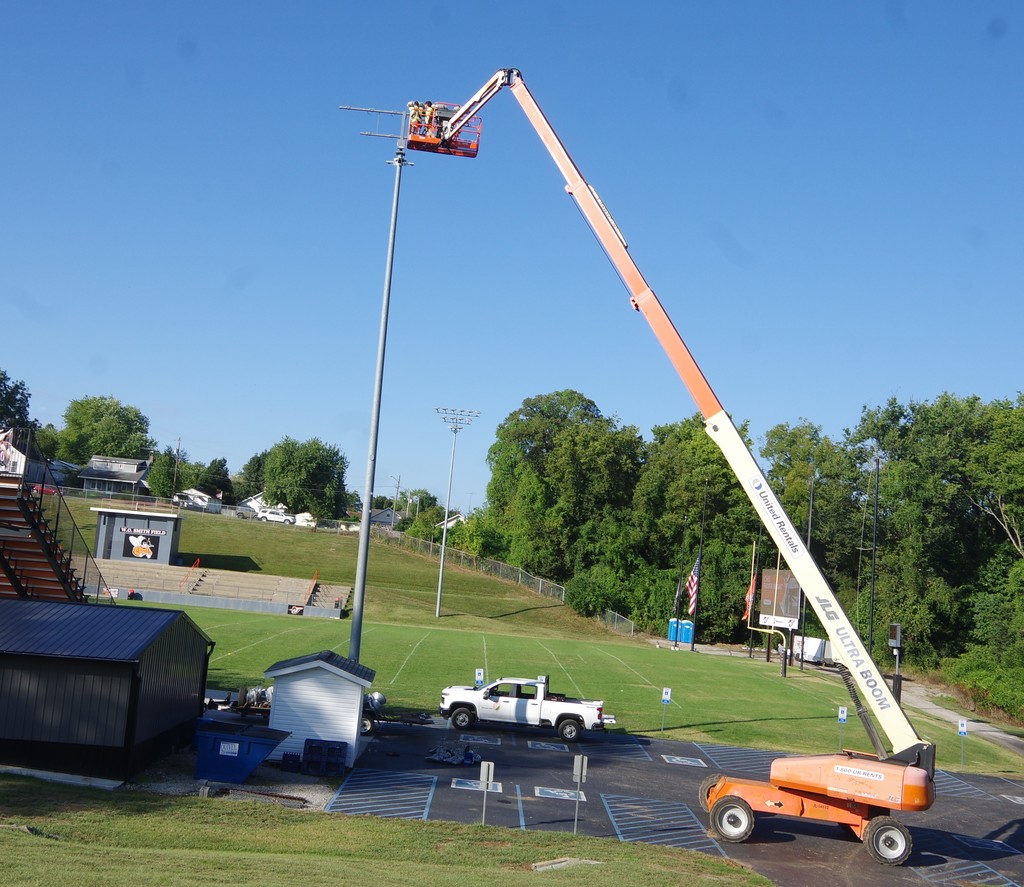 PHOTO 3 New Lights at CHS PHOTO 2 1