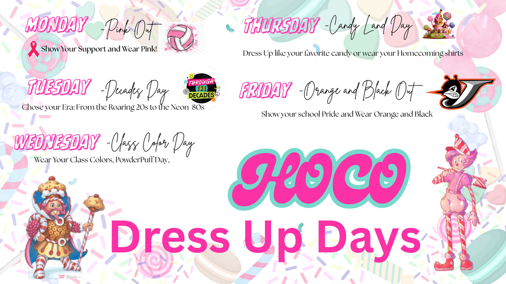 CHS HOCO 2025 DRESS-UP DAYS