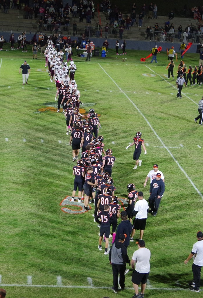 PHOTO 5 Spotsmanship line CHS Homecoming 2025 Post Game Sortsmanship line