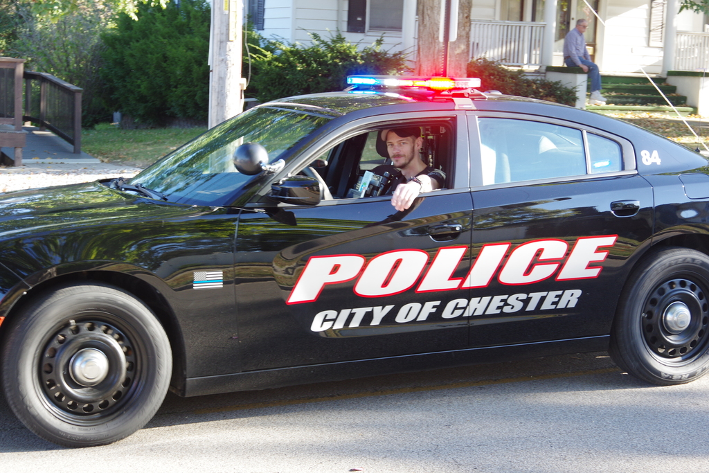 PHOTO 28 HOCO Parade Chester Police