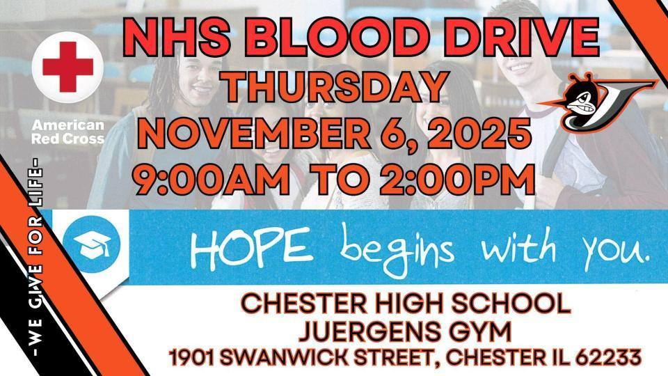 CHS NHS Blood Drive