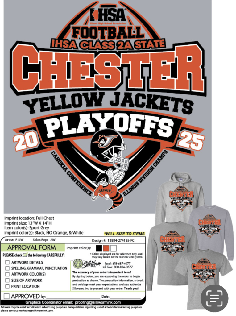 CHS Football Playoffs Graphic