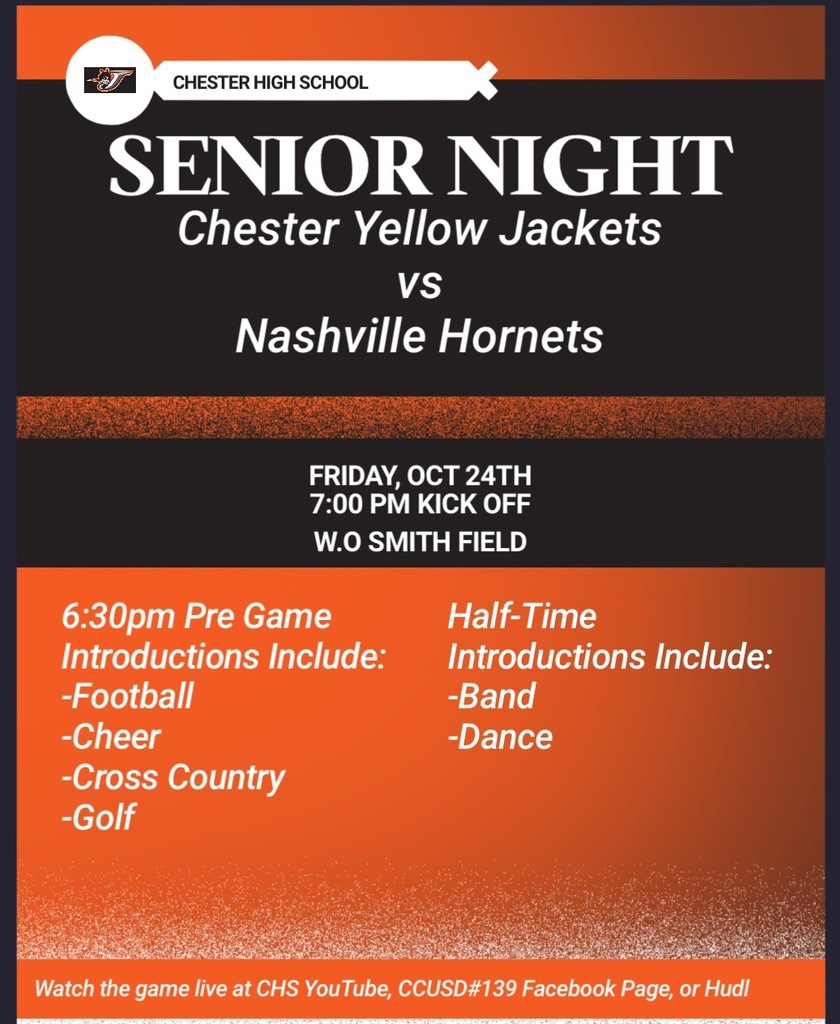 CHS FALL SPORTS SENIOR NIGHT