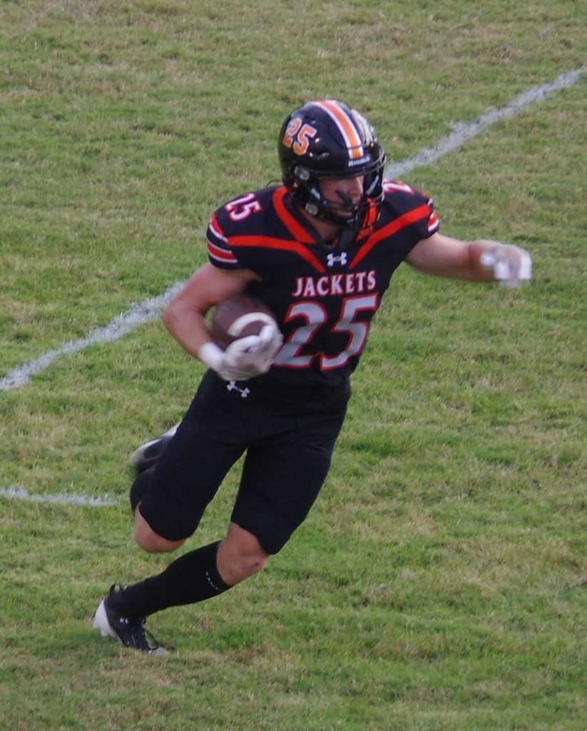 Photo 1 Fall Ethan Colvis runs