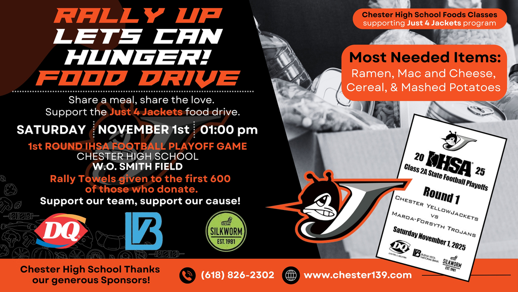 CHS Rally Up - Lets Can Hunger Food Drive