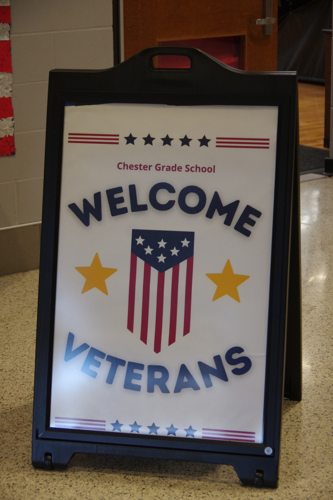 PHOTO 1 CGS Vets WELCOME SIGN