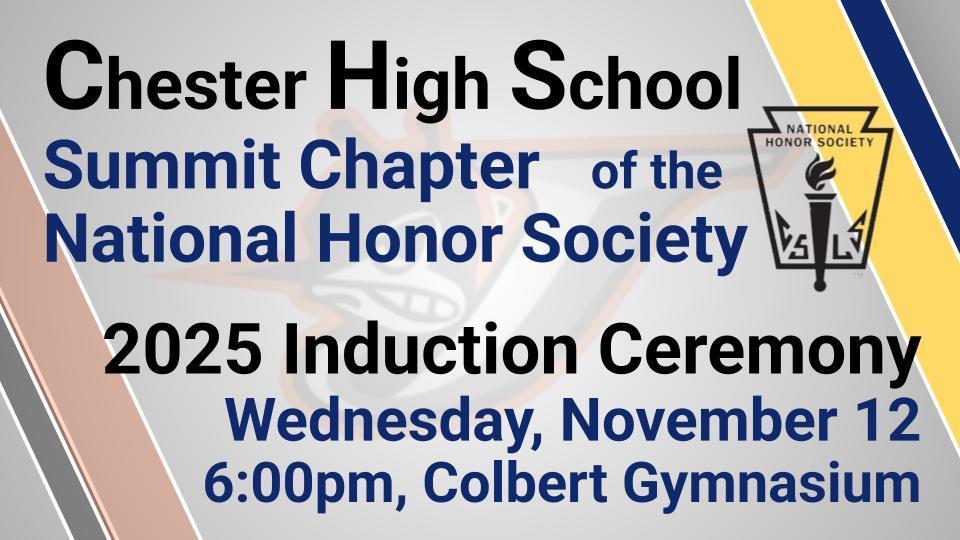 CHS NHS Induction Ceremony