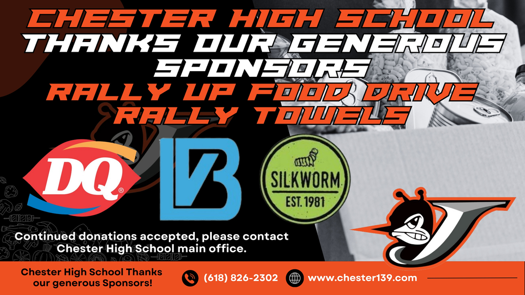 Rally Towel Food Drive Sponsorship Thank you