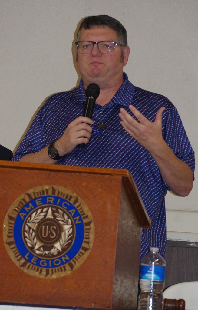 PHOTO 9 Vets Day 2025 Guest Speaker Chris Mathis