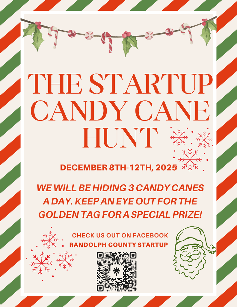 Randolph County startUP at CHS Candy Cane Hunt