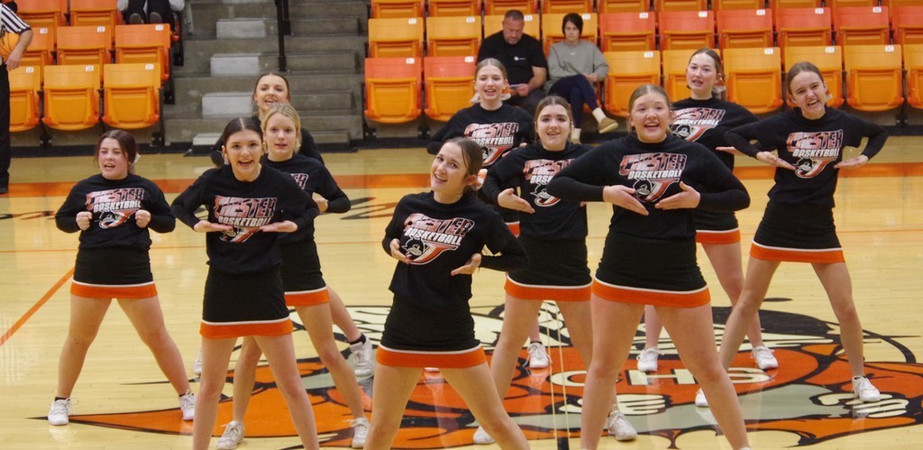 PHOTO 7 LJMWC CHS vs New Athens CHEERLEADERS