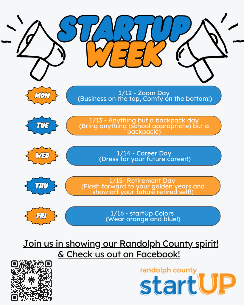 CHS startUP Week Dress Up Days