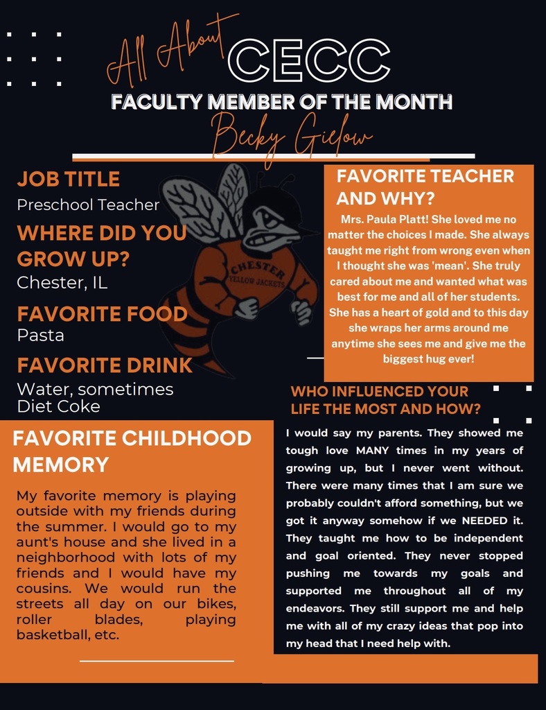 CECC Staff of the Month 2